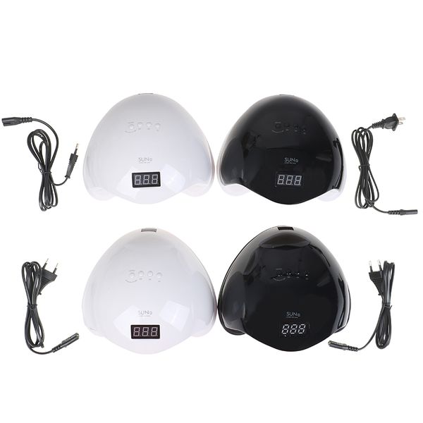 

48w nail dryer uv led nail lamp gel polish curing lamp with bottom 10s-99s timer lcd display for dryer