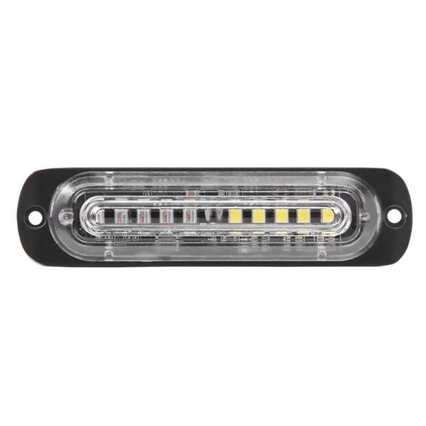 

1pc 9-30v waterproof ultra slim 10led car truck emergency warning hazard flash strobe light car signal light