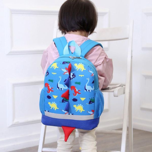 

cartoon toddler school bag kids child plush dinosaur pattern animals children backpacks plush mini backpacks girls boys #yjg