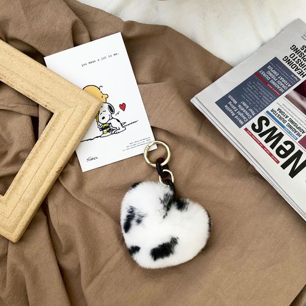 

fur pendant heart, Silver