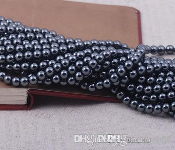

v352 10mm good black hematite loose ball beads crystal findings fit diy bracelet bead for bracelet ale diy findings jewelry y23422 w62