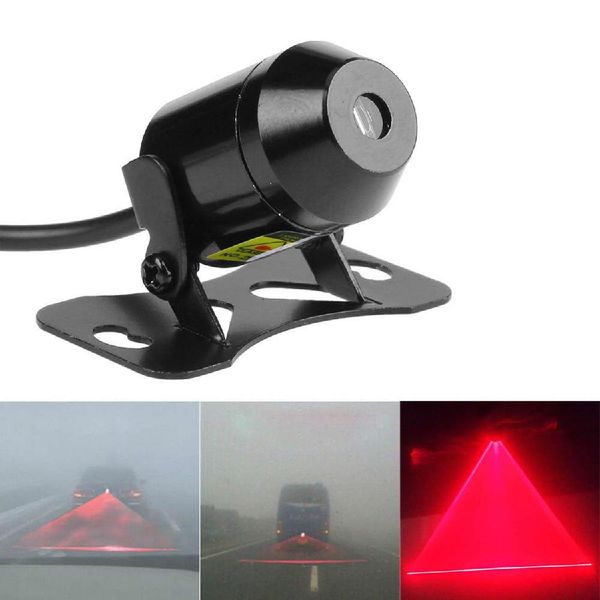 

ironwalls red motorcycle car led laser fog light tail rear anti-collision warning lamp dc 12/24v waterproof rating ipx4