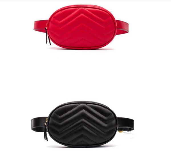 

bags bags black 4color handbags waist pu fanny chest women new handbag lady leather packs bag belt fashion white pink unhkr, Red;black