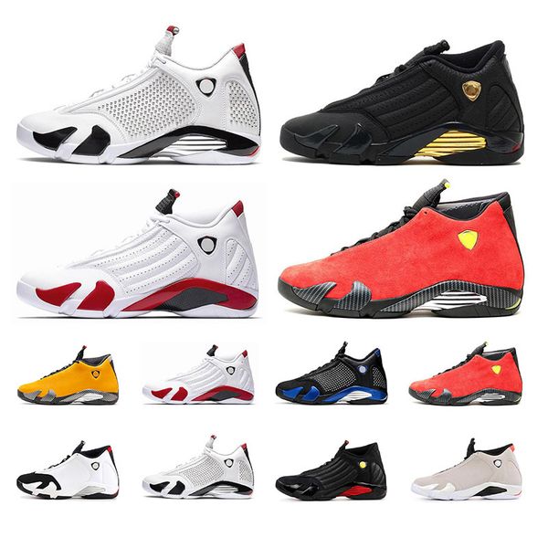 

jumpman 14s mens basketball shoes breathe varsity royal red thuder sports trainer black toe athletic nakeskin jordan retros 8-13