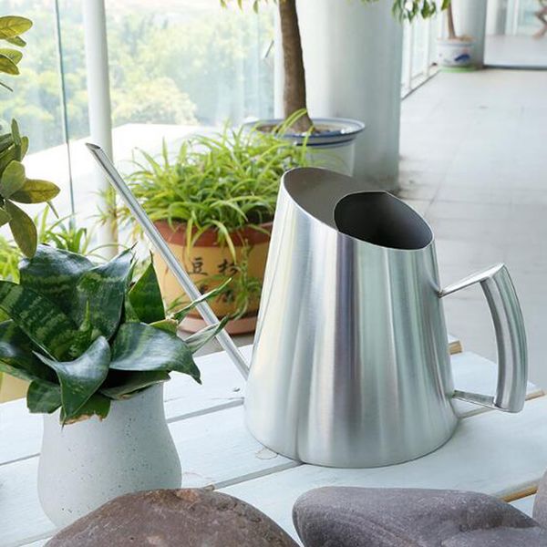 

metal watering can stainles steel spout for plants flowers home