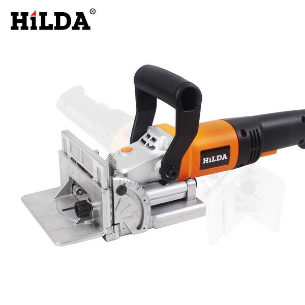 

hilda 760w biscuit jointer electric tool woodworking tenoning machine biscuit machine puzzle groover copper motor