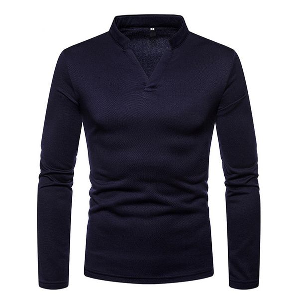 

mens spring solid color t shirt designer long sleeve casual slim fit crew neck homme tees, White;black