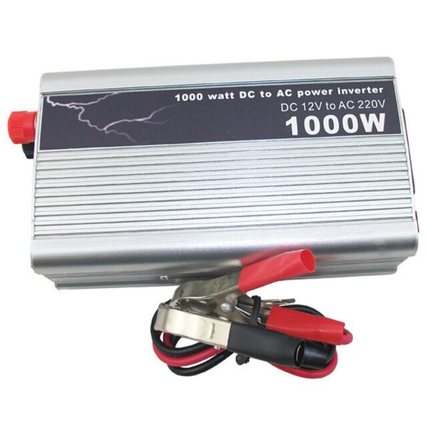 

portable 1000w car power inverter 12v 220v 300w 500w dc ac with usb charger and cigarette socket auto converter inversor