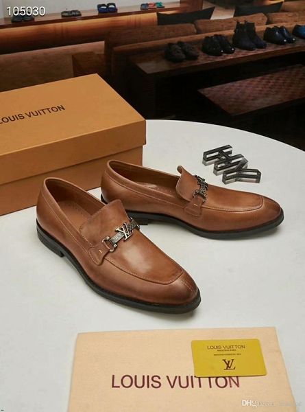 

a8 new arrival brands men wedding shoes high genuine leather fashion casual business dress shoes men printing sneakers original box