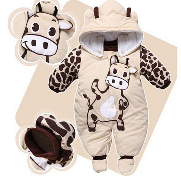 

зимние детские комбинезоны мальчик девочка пальто парки костюм детская одежда комбинезон новорожденный детская одежда layette вниз комбинезо, Blue