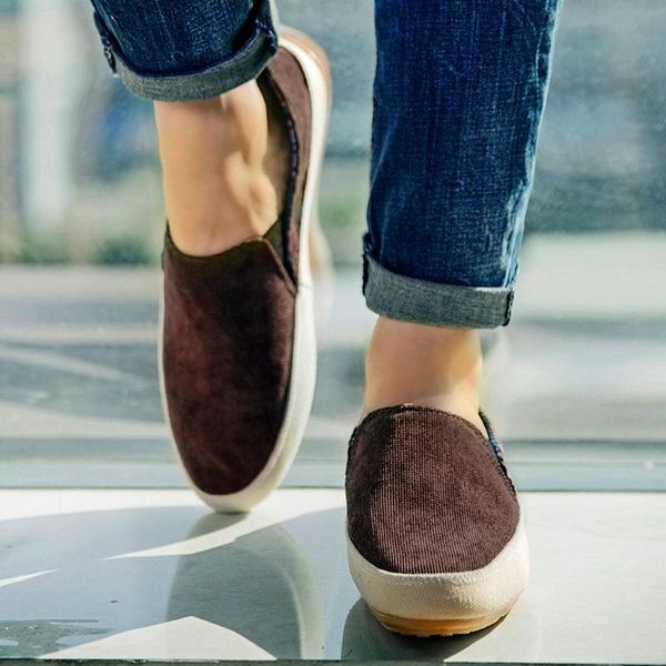 

fashion summer shoes men casual flat canvas shoes no-slip wear casual beach style footwear streetwear#4, Black