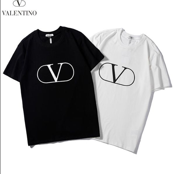 

summer fashion designers men's shirt t-shirt letter embroidery t-shirt men's brand short-sleeved t-shirt women's shirt-015, White