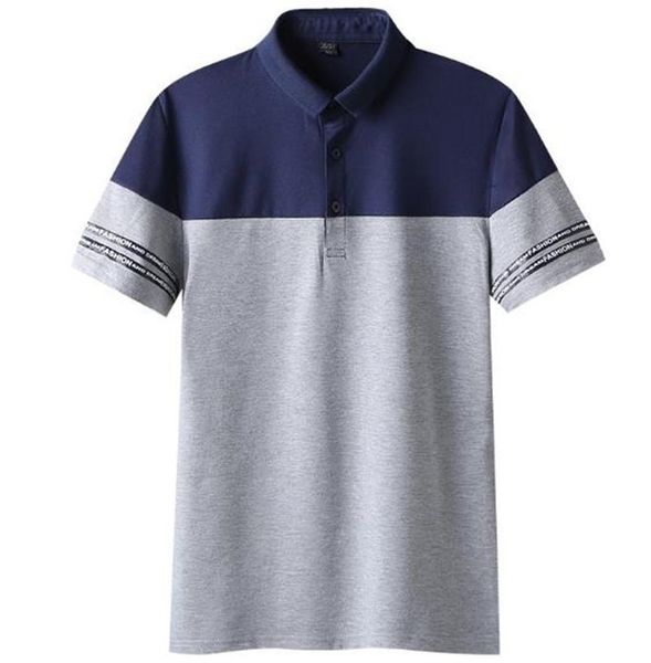 

поло мужского tshirts короткие slim fit sleeved patchwork letter printed тройники mens отворот tops лето мужской одежда, White;black