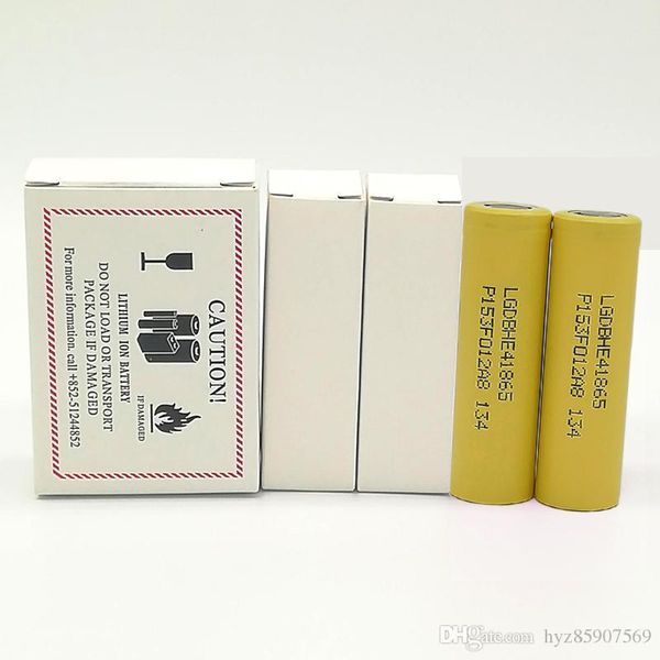 

lg he4 18650 аккумулятор 2500 мач 35a 18650 плоский топ лучшее качество 18650 зарядное устройство для box mod fedex