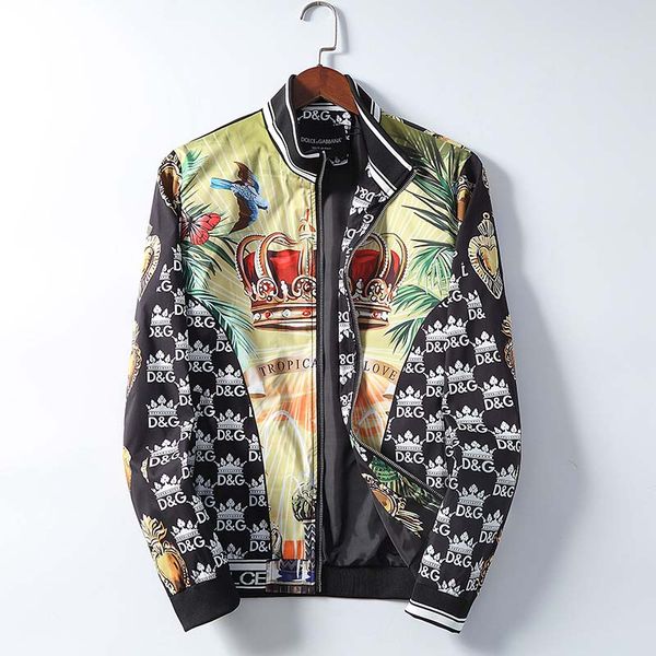 

korean version of the collar collar down jacket men's winter new 2019 trend fashion embroidery brick retro youth handsome casual, Black;brown