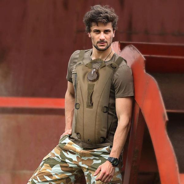 

water bladder bag furl travel climbing outdoor water pack bag backpack convenient adjustable 6 color hiking camping