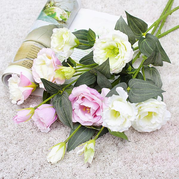 

1 bundle nordic daffodil vases for household products wedding home decor decorative flowers christmas wreath artificial flowers