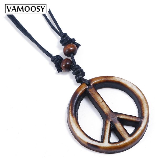 

vintage leather collier cross peace punk men necklaces & pendants body choker chain necklaces pendants for women jewelry, Silver