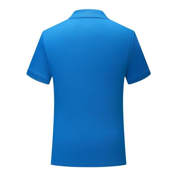 

t-shirt color blue sd chongfu 8990582019 new solid color short-sleeved polo shirt comfortable and breathable men and women, Black