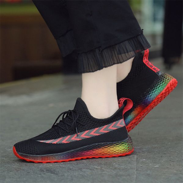 

2019 new ladies sneakers ssummer breathable wild yards lightweight fashion casual women's shoes wholesale