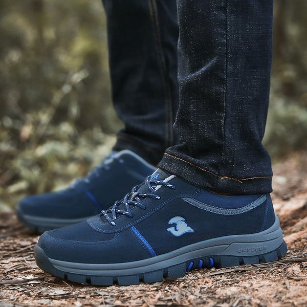 

men hiking shoes autumn winter brand outdoor mens sport trekking mountain boots waterproof climbing athletic shoes