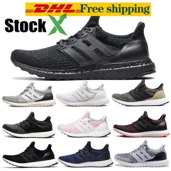 

ultraboost 3.0 4.0 running shoes men women ultra boost 3.0 iii primeknit runs white black sports sneaker 36-45