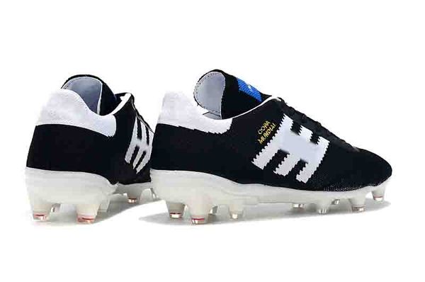 

2018 mens copa 70y fg39-45 mundial fg- (black white) made in germany soccer cleats leather soccer shoes world cup football boots