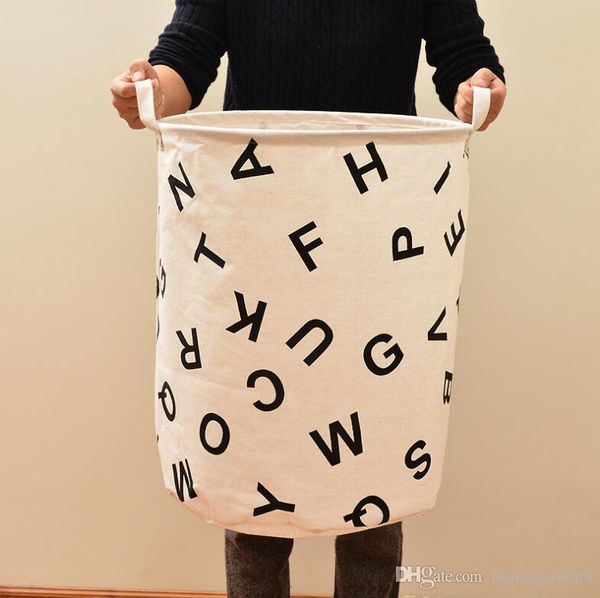 

storage baskets bins kids room toys storage bags bucket clothing organizer laundry bag canvas organizer bat polka dot laundry