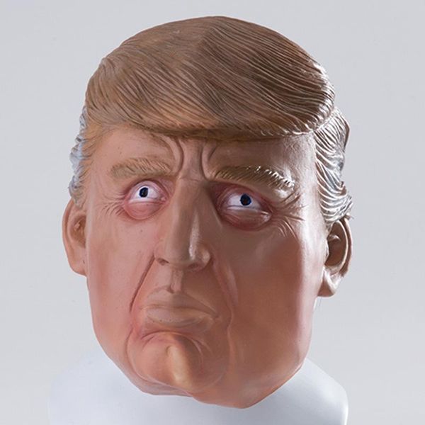 

good 20pc donald trump mask billionaire presidential costume latex cospaly mask for halloween party decorations ornament celebrity mask