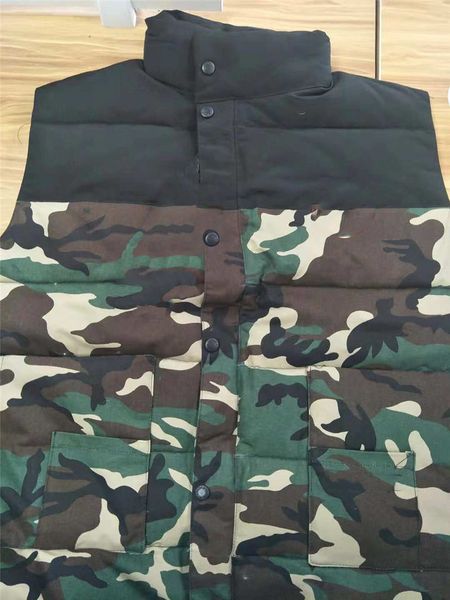 

mens конструктора куртки жилет зимы вниз пальто жилет открытый толстый теплый открытый вниз марка куртка теплая куртка без рукавов на молнии, Black;white