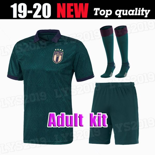 

2020 2021 barella sensi insigne футбол джерси мужской комплект 20 21 renaissance chiellini belotti италия bernardeschi футбол рубашки, Black