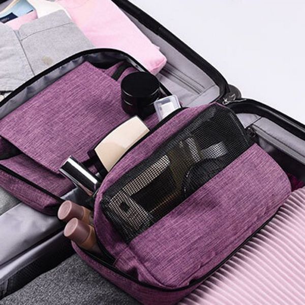

litthing hanging waterproof multifunction cosmetic bag large capacity travel storage bag toiletry