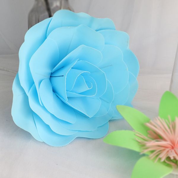 

30cm giant foam rose artificial flower wedding decoration flower home decor artificial decorative peony flowers wreaths