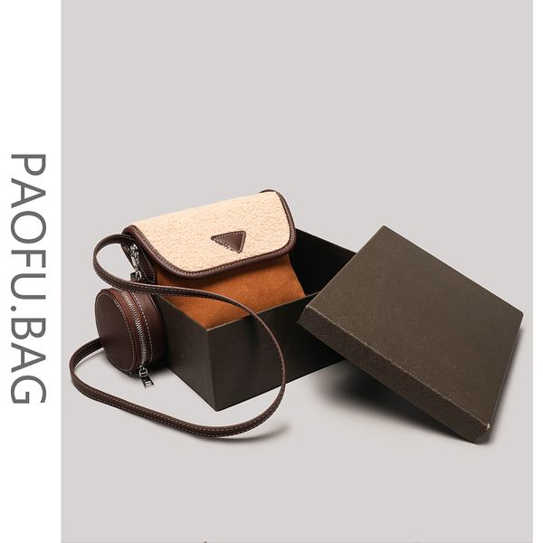 

ladies bag messenger bag plush autumn and winter new fashion street shoot