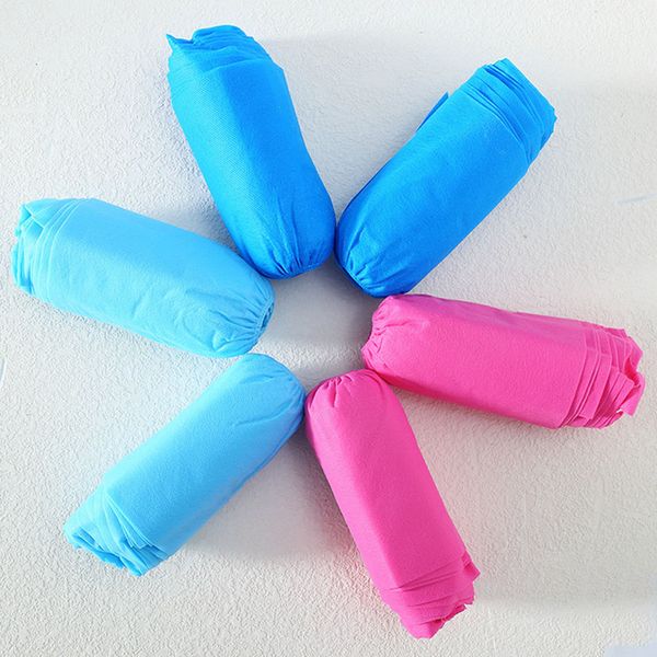 

в наличии! 100шт одноразовые бахилы пылезащитный non-выскальзования взрослые дети non-сплетенные крышки защитные продукты домохозяйств с быс