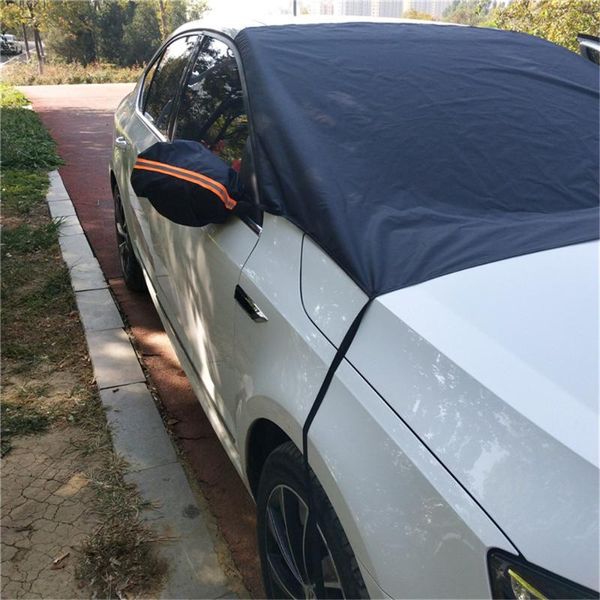 

sun screens auto windshield snow cover magnetic waterproof car anti snow ice frost sunshade protector car windshield cover