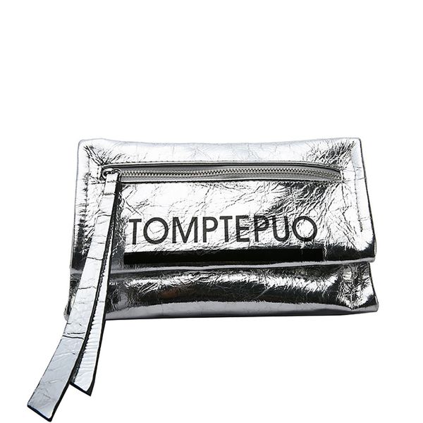 

лето женщины лето диких твердых серебряной crossbody сумка женских девушки простого zipper элегантного одного плечо сумка сако