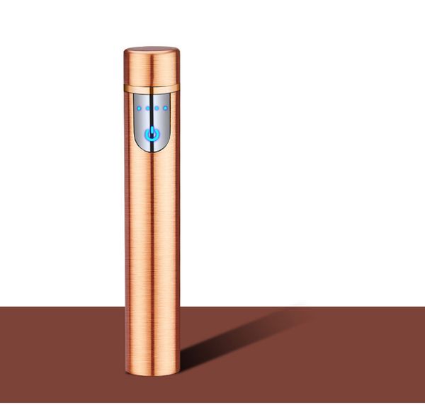 

usb touch-senstive switch lighter cigarette mini lighter usb lighters windproof flameless rechargeable electronic lighter for smoking men