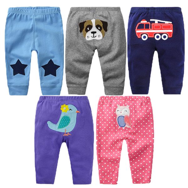 

5 шт. / лот новорожденных детские брюки весна baby girl одежда мультфильм детские брюки осень baby boy одежда roupas bebe детская одежда y19, Blue