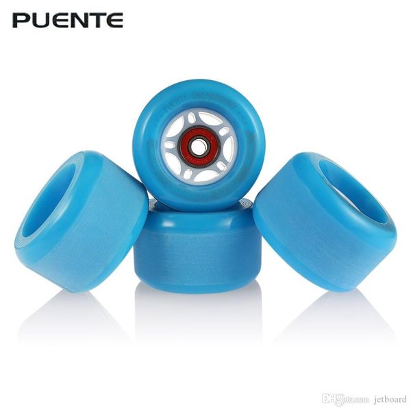 

пуэнте 4шт скейтборд грузовик ударопрочные колеса pu