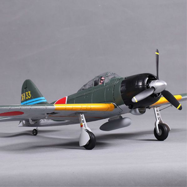 

fms 800mm mini warbird zero a6m3 fight v2 rc airplane pnp duralble epo foam warbird model plane aircraft avion small
