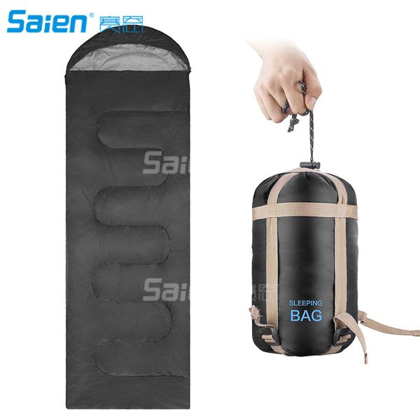 Saco de Dormir de Clima Quente - Portátil, Impermeável, Compacto Leve, Conforto com Saco de Compressão - Ótimo para Camping, Mochila