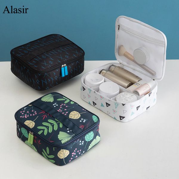 

alasir travel cosmetic canvas bag organizer multifunction makeup bag toiletry for women train cosmetic canvas case