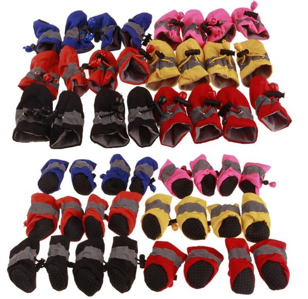 

pet dog shoes antiskid puppy shoes soft-soled waterproof small dog prewalkers soft pet products supplies pet paw care