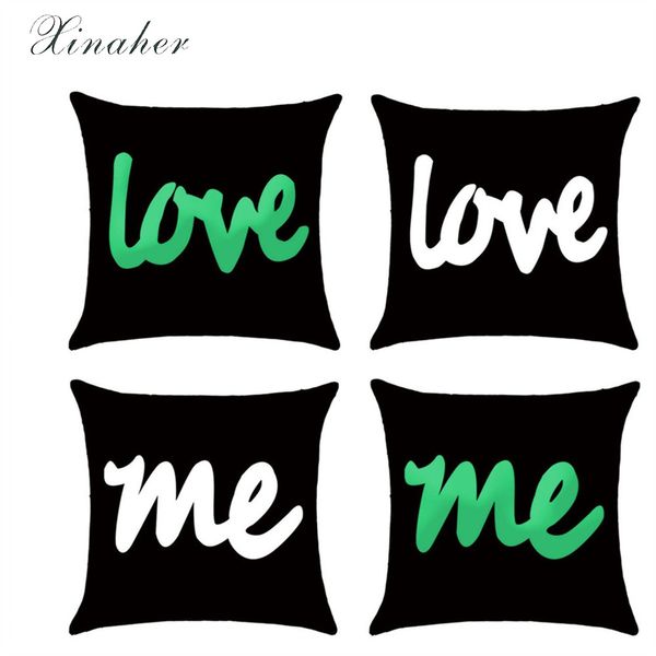 

fluorescent creative luminous new color change linen throw pillow car home decoration decorative pillowcase cushion cover