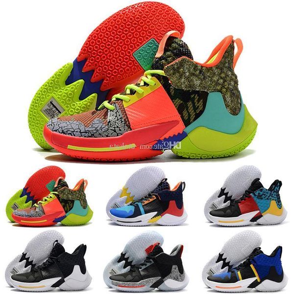 

box2019 with why not zer0.2 russell westbrook 2 basketball shoes mens sports sneakers size 40-47