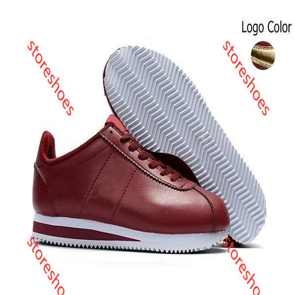 maroon cortez shoes