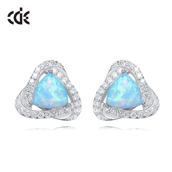

wedding party silver s925 beaded pearl gift woman lady diamond jewelry earrings for bride acting initiation graduation cde-601, Golden