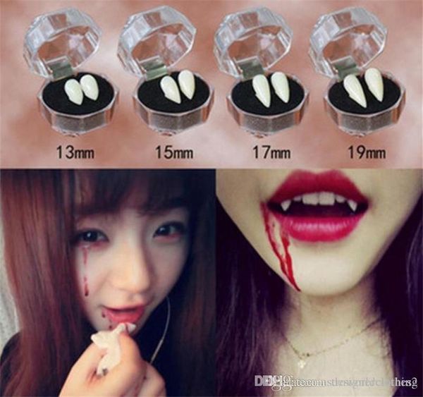 

halloween false teeth vampire denture fashion white zombie teeth cosplay costume accessories, Silver