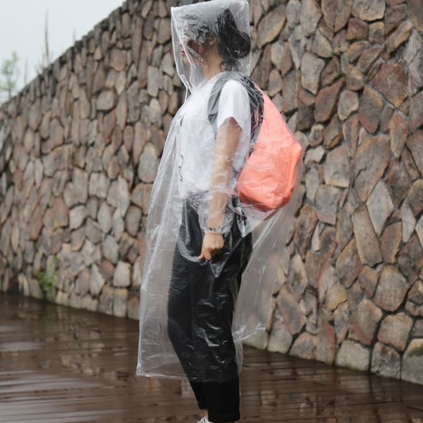 

disposable protective raincoat transparent bodysuit waterproof anti-foam cuff beam mouth temporary replacement protective